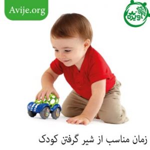 چگونگی از شیر گرفتن کودک