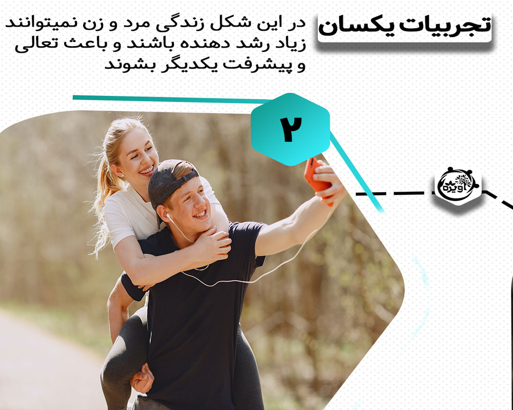 داشتن تجربیات یکسان