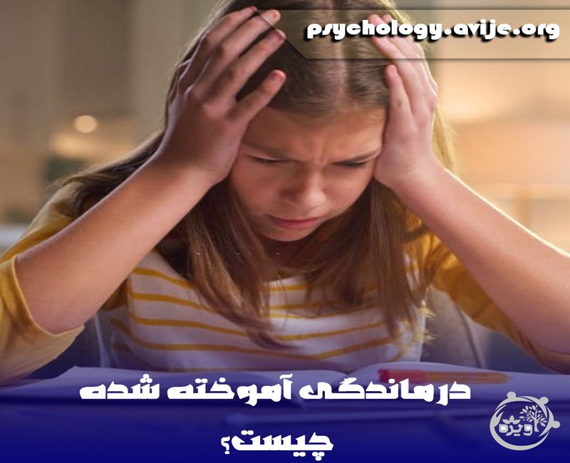 درماندگی آموخته شده چیست