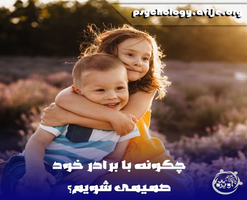 چگونه با برادر خود دعوا نکنیم