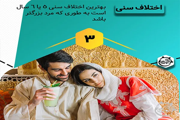 اختلاف سن ازدواج در اسلام چقدر باید باشد؟