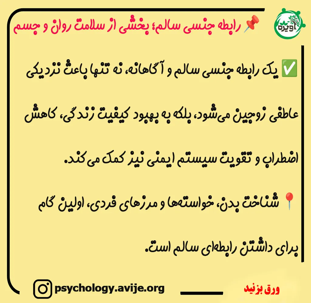 اهمیت آموزش مسائل جنسی