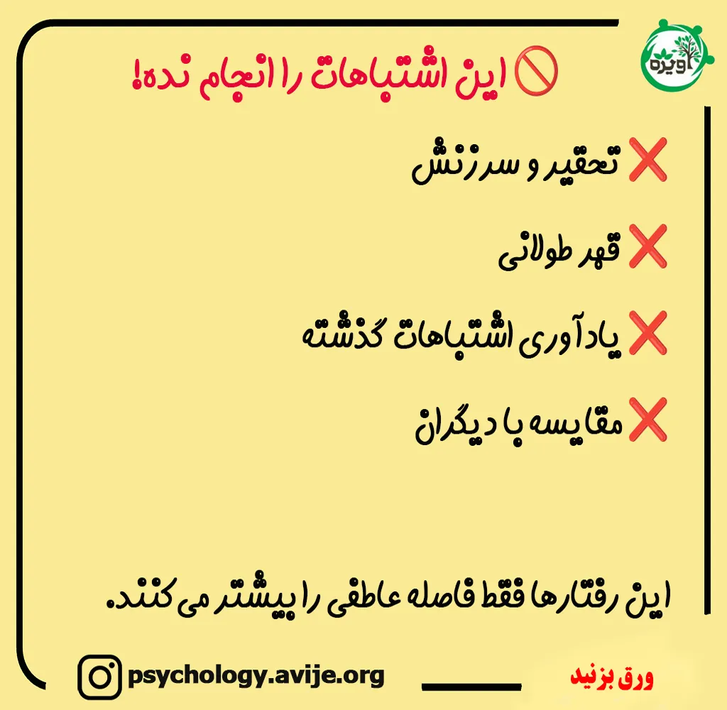 چگونه مردان را متوجه اشتباهشان کنیم