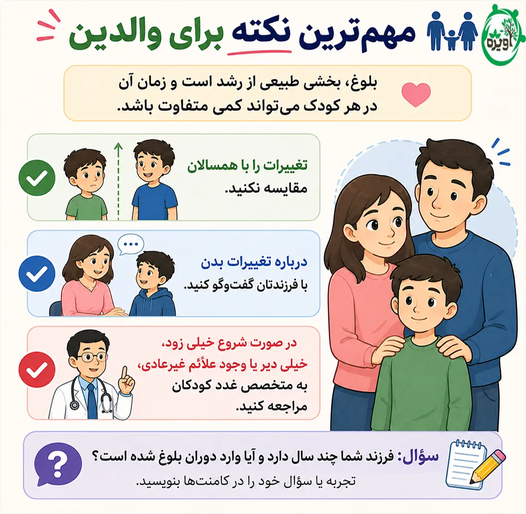 علائم پایان بلوغ در پسران