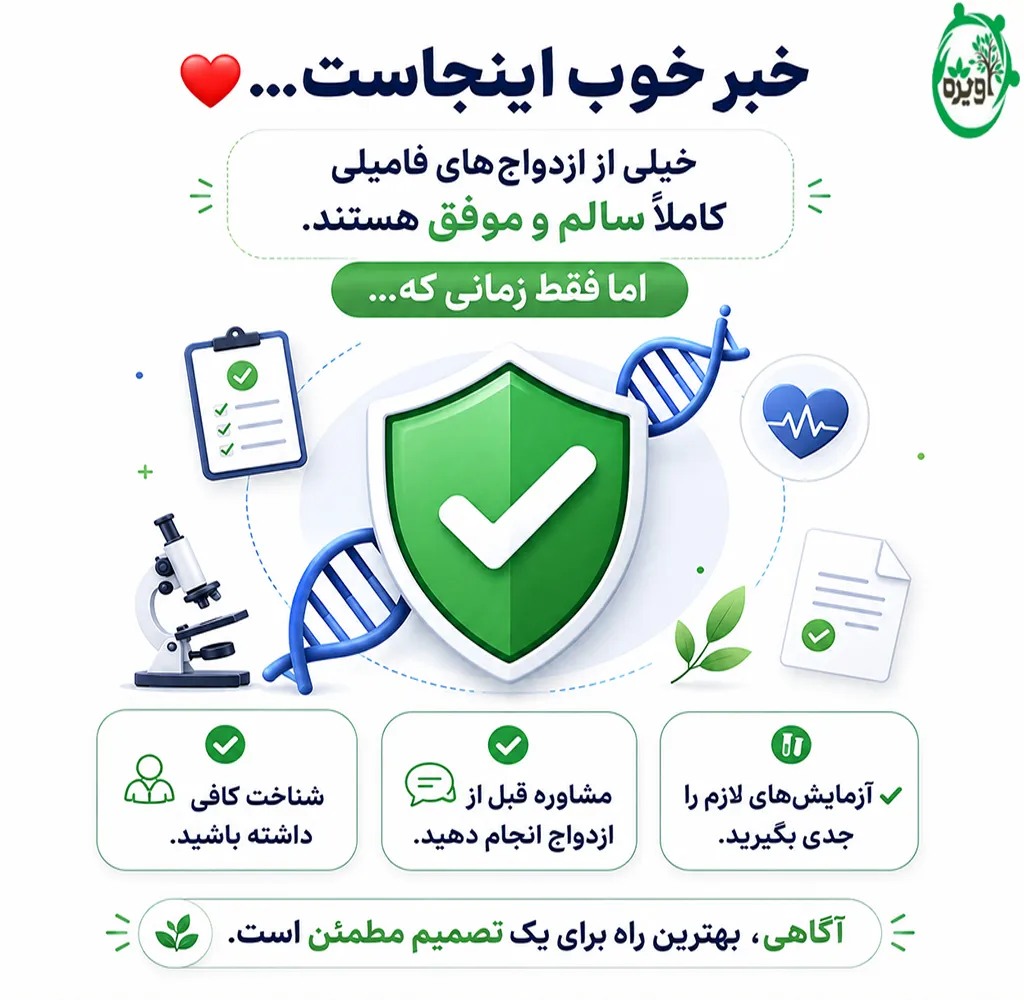 مشکلات ازدواج فامیلی