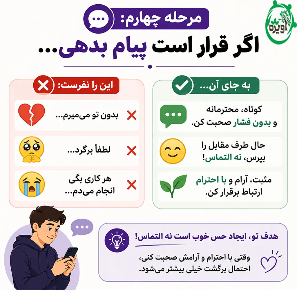 چگونه رابطه ای که تمام شده را درست کنیم