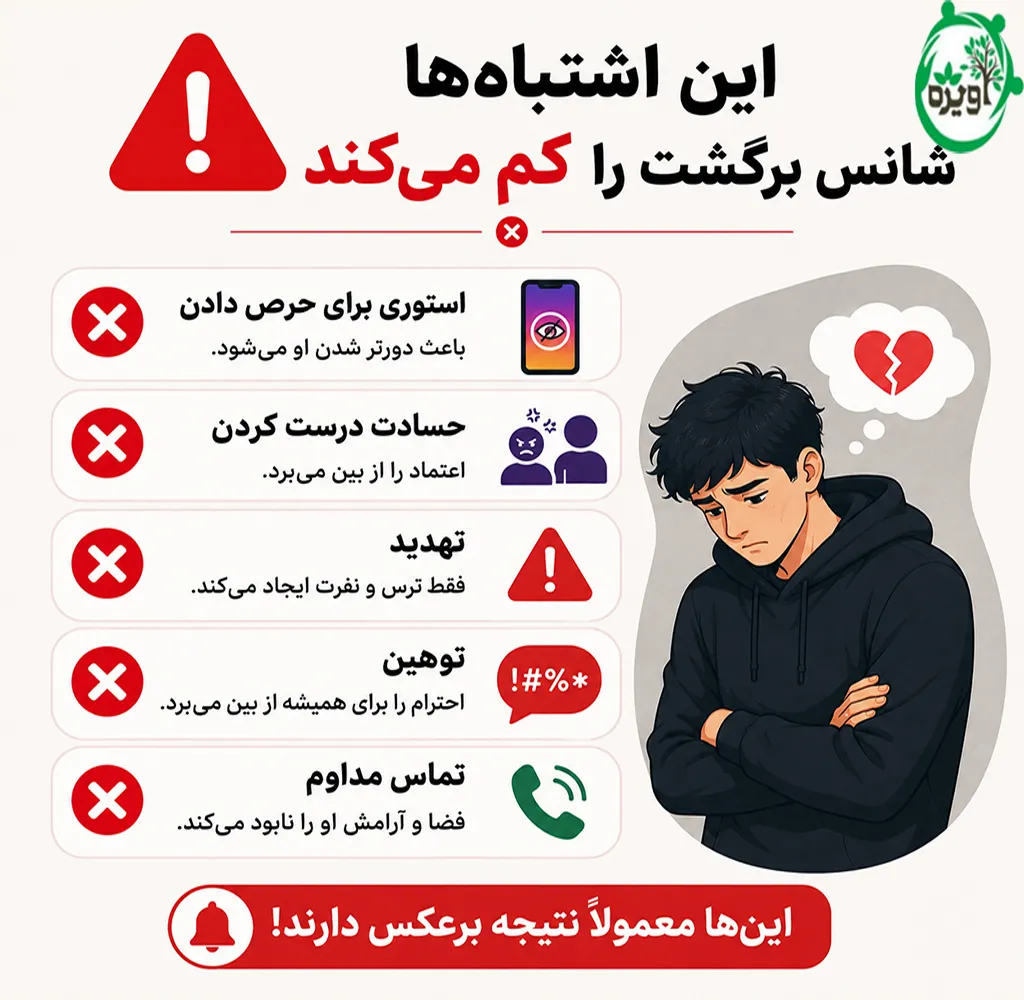 چگونه رابطه تمام شده را دوباره شروع کنیم