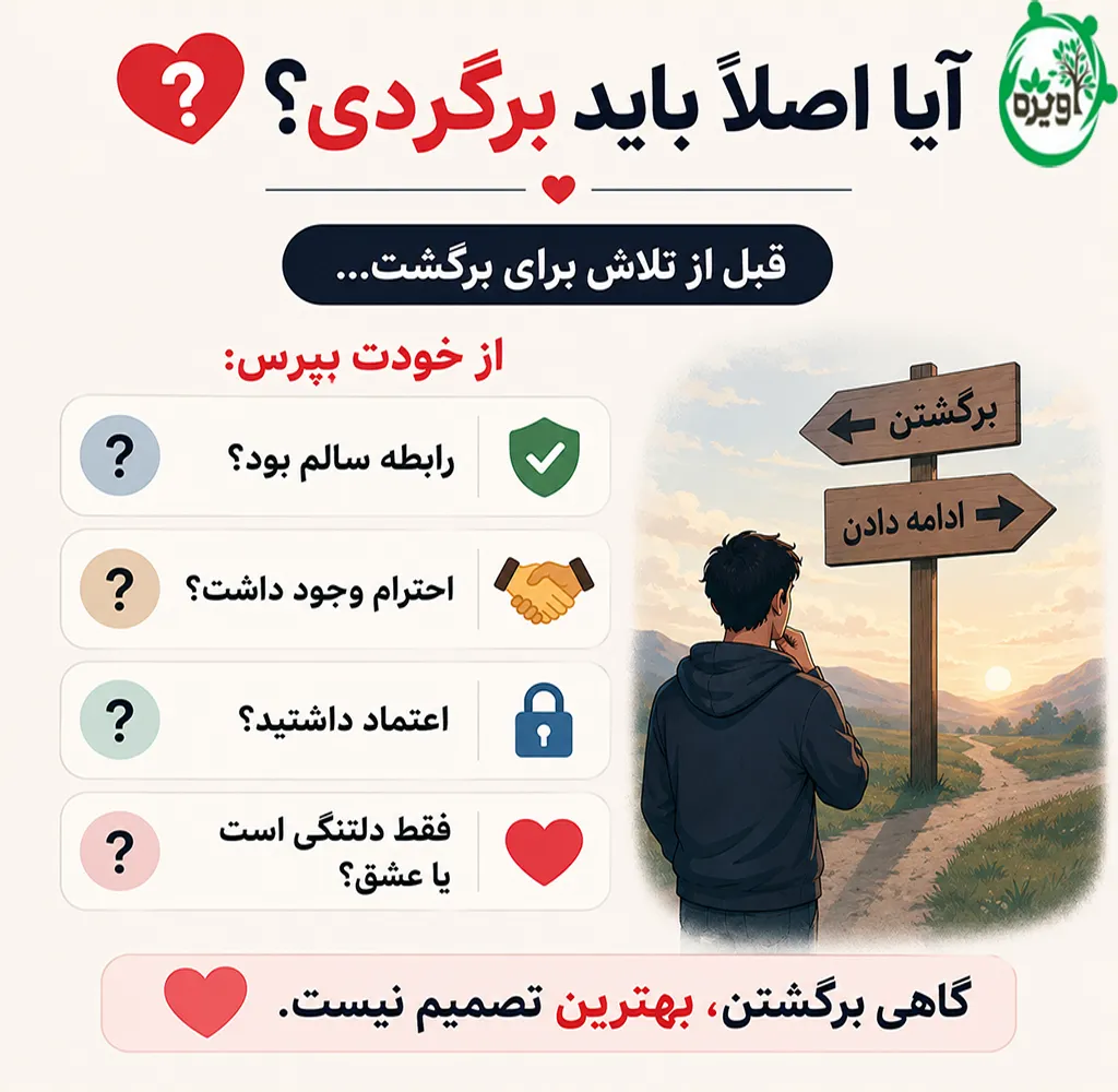 وقتی کات کردیم چیکار کنیم برگرده پسر