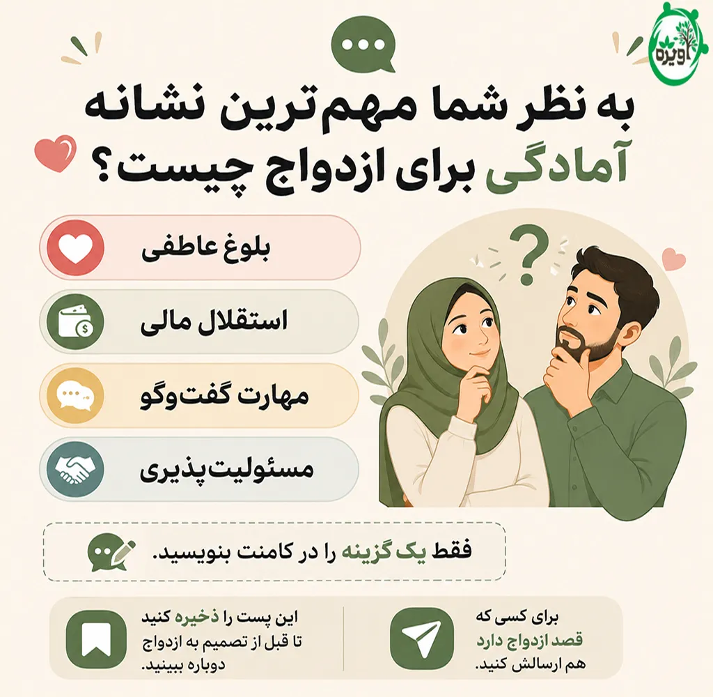 نشانه های نزدیک شدن ازدواج