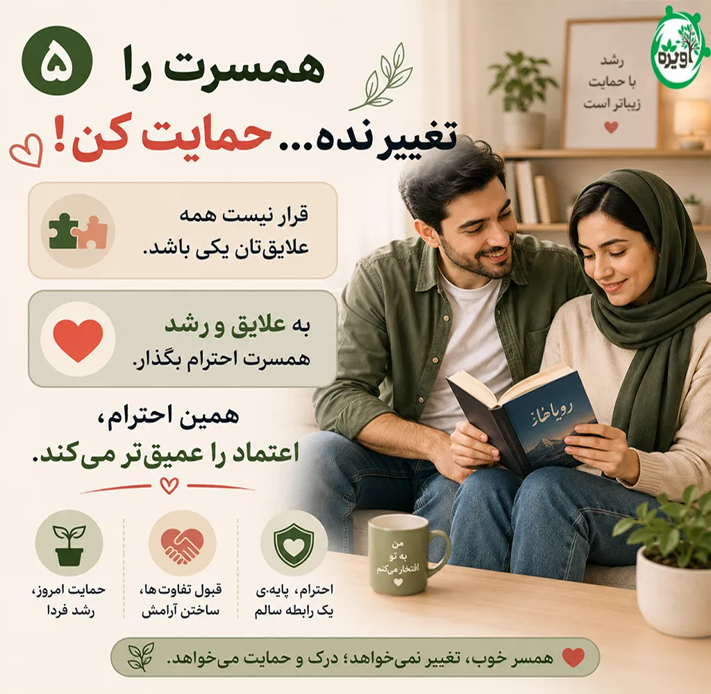 مهارت های همسرداری و حفظ آرامش در محیط خانواده