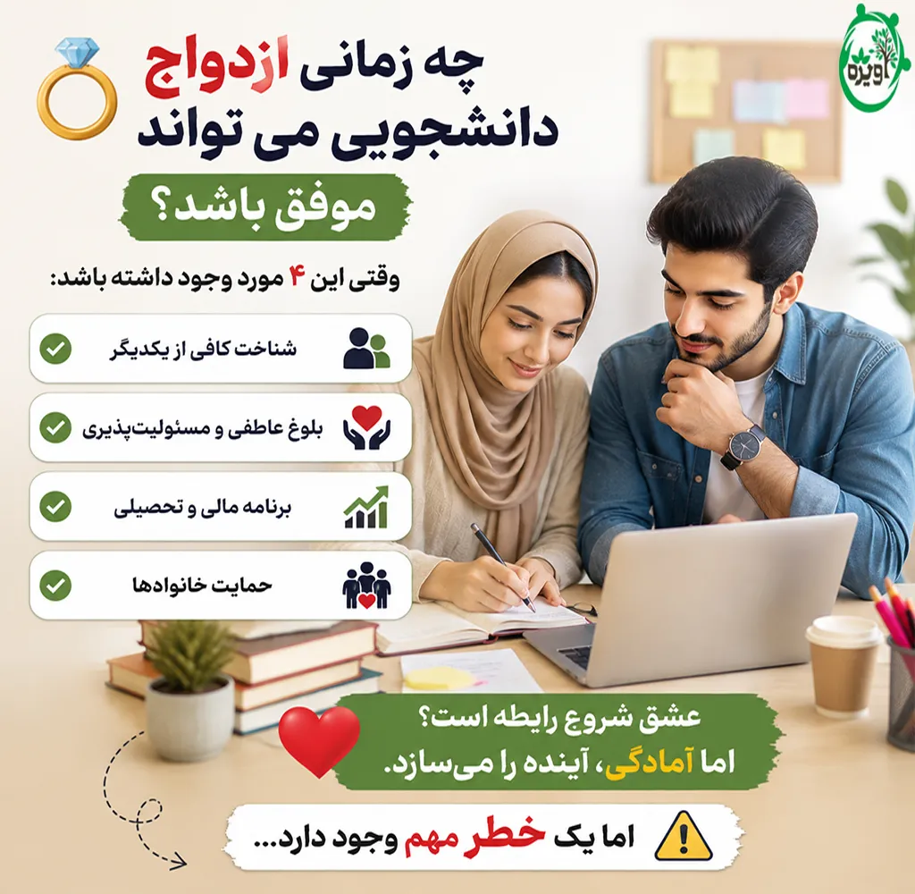 مزایای ازدواج دانشجویی