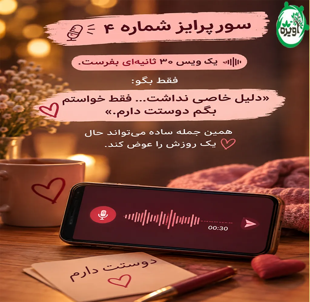 دروغ برای سورپرایز تولد