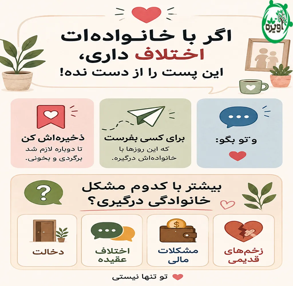 حل مشکلات خانوادگی