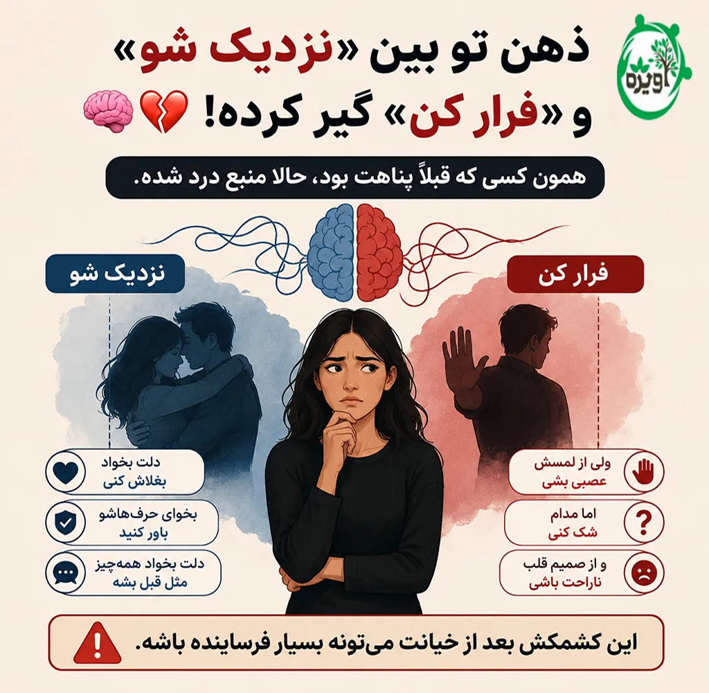 رسیدن به آرامش بعد از خیانت