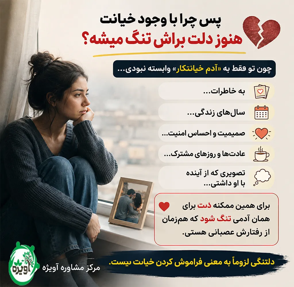 تنفر بعد از خیانت