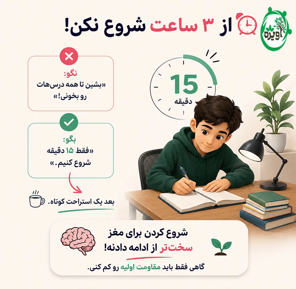 پسرم درس نمیخونه چیکار کنم