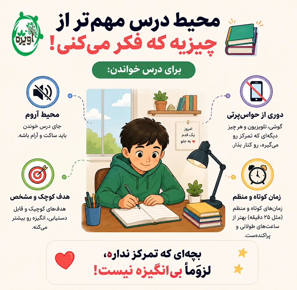 با بچه ای که درس نمی خواند چه کنیم