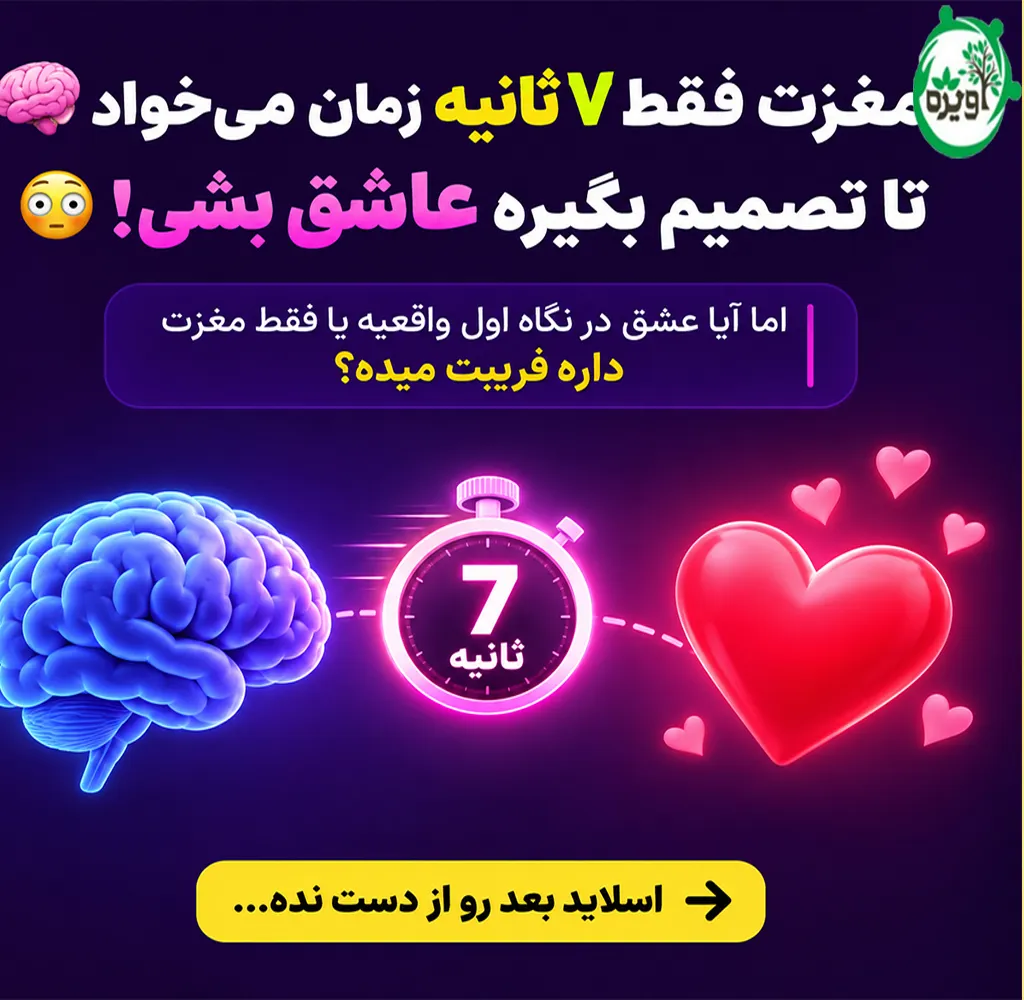 دلیل عاشق شدن در یک نگاه