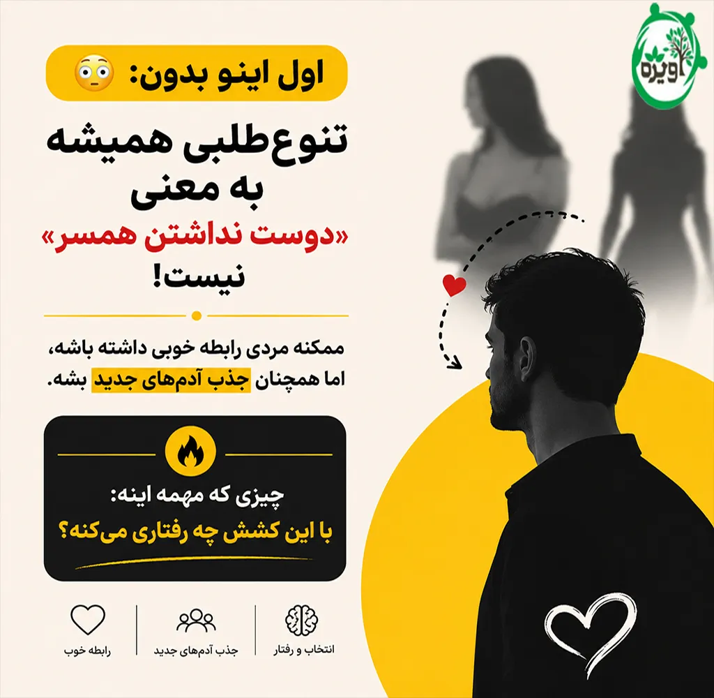 خصوصیات مردان تنوع طلب