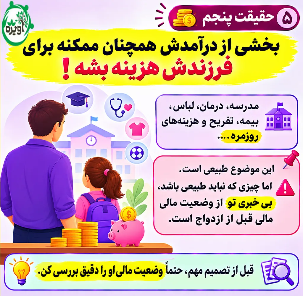 تست ازدواج با مرد بچه دار