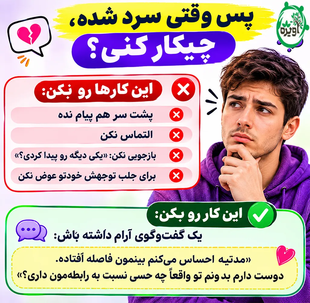 سرد شدن زن از مرد