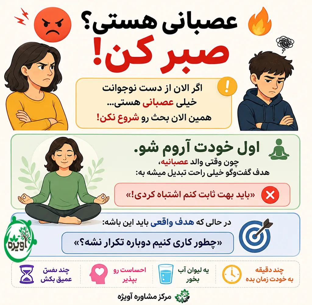 نحوه برخورد با اشتباهات نوجوانان دختر