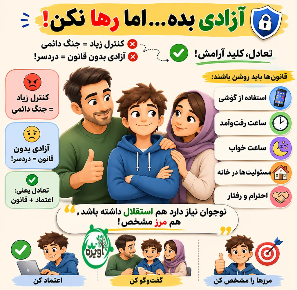 چطور با نوجوان پسر رفتار کنیم